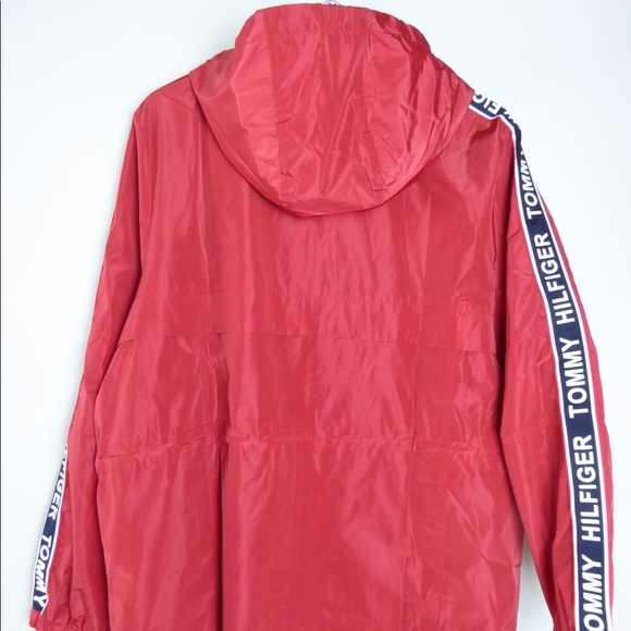 Tommy Hilfiger Hooded Rain Parka Jacket NWT Anorak - Picture 10 of 10